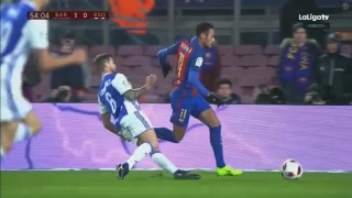 MESSI GOOAL (PK) BARCELONA VS REAL SOCIEDAD 2 0  26012017 HD