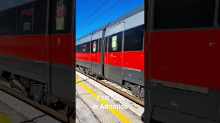 Frecciarossa in corsa a Tollo