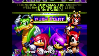 Knuckle's Chaotix (32X) - Gameplay