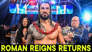 Roman Reigns Finally Returns To WWE Smackdown 2023