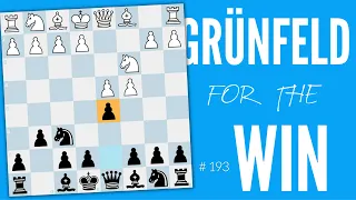 Win With The Grünfeld Defense | Chess Lesson # 193