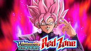 Ultimate Red Zone: Goku Black vs F2P Team | DBZ Dokkan Battle