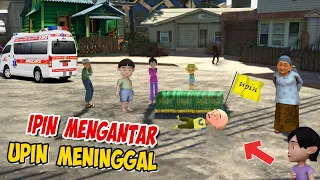 ipin Mengantar Upin Meninggal ke Kuburan , ipin sedih ! GTA Lucu