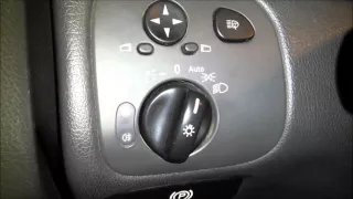 2001 Mercedes C240 sensor işığı/sensor light