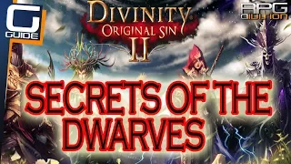 DIVINITY ORIGINAL SIN  2 - Secrets of the Dwarves Quest Walkthrough