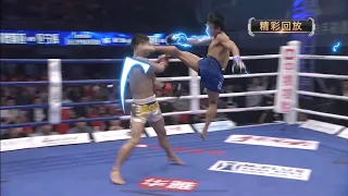 Lightning Strikes Lerdsila Phuket Top Team flying head kick