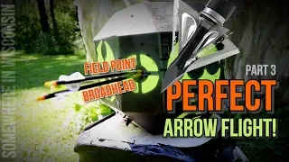 Broadhead Tuning for PERFECT Arrow Flight! Bow Build Part 3