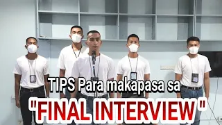 PNP Recruitment: TIPS para makapasa sa FINAL INTERVIEW