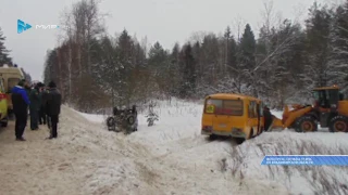 В Ковровском районе произошло ДТП с участием школьного автобуса