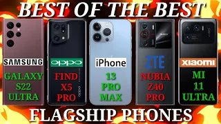 SAMSUNG S22 ULTRA VS FIND X5 PRO VS IPHONE 13 PRO MAX VS ZTE  Z40 PRO VS MI 11 ULTRA Which is BEST?
