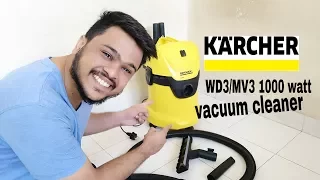 Karcher WD3/MV3 1000-Watt Wet and Dry Vacuum Cleaner My Opinion demo power test