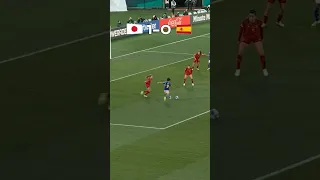 Japan defeats Spain at the World Cup