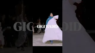 GIGI HADID - Famous Fierce Walk/Runway Model/#trending #gigihadid #shorts #model #ytshorts