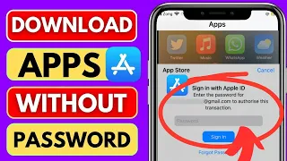 How to Download apps in iPhone without Apple ID | Install Apps Without Apple ID Password 2024