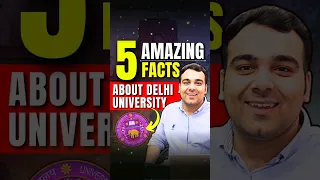 5 Shocking Facts Delhi University 🏰🔥 #shorts