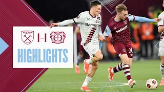 West Ham 1-1 Bayer 04 Leverkusen | Valiant Second Leg Effort At Home | UEFA Europa League Highlights