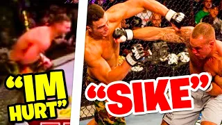 MMA Fighters That FAKED Their INJURIES...