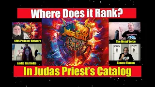 Where Does Judas Priest INVINCIBLE SHIELD Rank in Catalog? Metal All-Star Podcasters Review & React