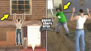 What Happens INSIDE CJ's House Before The First Mission in GTA San Andreas?