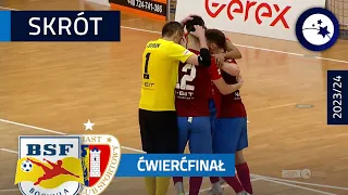 BSF ABJ Bochnia - Piast Gliwice 2:8 | SKRÓT | 1. mecz ĆWIERĆFINAŁ (2023/24)