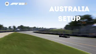 F1 23 - Australia - Optimised Dry Race Car Setup