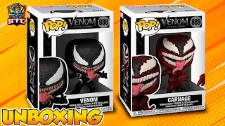 RESEÑA VENOM Y CARNAGE FUNKO POP MARVEL UNBOXING - VENOM 2 FUNKO POPS