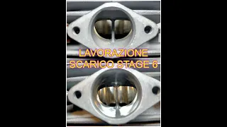 lavorazione gruppo termico lavorazione scarico lucidatura scarico cilindro