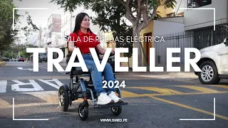 Silla de ruedas eléctrica TRAVELLER 2024 | Con Control remoto | EMED