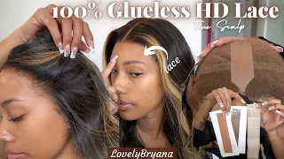 Upgrade! 100% Glueless Multi-Color HD Lace Wig | True Scalp No More Grids | Hairvivi x LovelyBryana