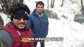SNOW WEATHER IN CALIFORNIA - DRIVE TO BIG BEAR