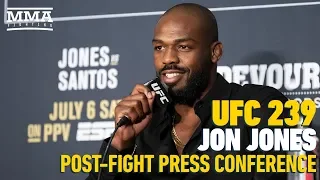 UFC 239: Jon Jones Post-Fight Press Conference – MMA Fighting