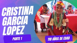 Celebrando los 110 años de la abuelita Cristina Garcia Lopez de Rio Lagarto parte 1