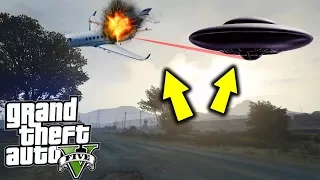 ПРАВДА ЛИ ПРИШЕЛЬЦЫ СБИВАЮТ САМОЛЁТЫ В GTA 5? (Объяснение)