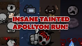 The R Key is Incredible! Tainted Apollyon Run - The Binding of Isaac