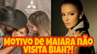 Biah Rodriguesz diz está com saudades de Maiara e vem á tona motivo de não se encontrarem mais.