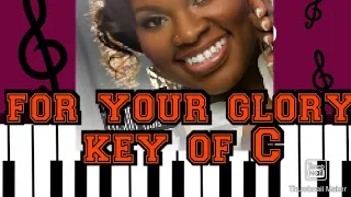 How to play for your glory || chords in key C || tasha cobbs || piano lesson