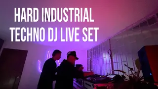 Hard Industrial Techno DJ Live Set - (Industrial Techno, Hard Techno, Dark Techno)