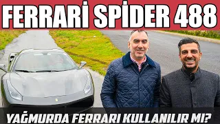 Ferrar 488 Spider | Can you drive a Ferrari at rainy weather?