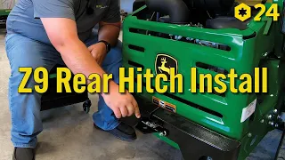 How to Install Hitch Kit on John Deere Z9 Mower