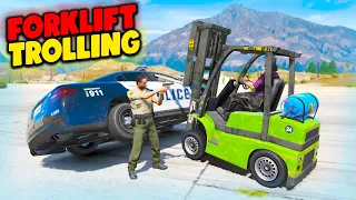 FLIPPING COP CARS | GTA RP