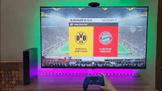 FIFA 23 BUNDESLIGA Gameplay (PS4 Slim) 4K HDR TV