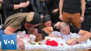 Four-Year-Old Killed in Ukraine is Buried