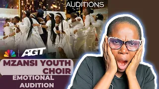 Golden Buzzer: Mzansi Youth Choir’s Emotional Tribute Brings Simon To Tears AGT Audition Reaction