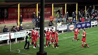 Banbury United 2 Chester 2 - The two Banbury goals with Puritans Radio Commentary added