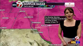 ABC-7 StormTrack Weather: Red Flag Warning, warm, dry & windy Thursday