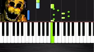 Five Nights at Freddy's 2 "It's Been So Long" - EASY Piano Tutorial by PlutaX - Synthesia