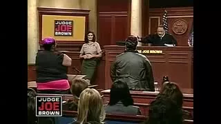 Judge Joe Brown Be quiet and listen!!