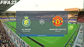 FIFA 23 | AL Nassr vs Manchester United - Club Friendly - PS5™ Full Gameplay