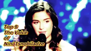 Top 9 The Voice of Nini Tsnobiladze (REUPLOAD)