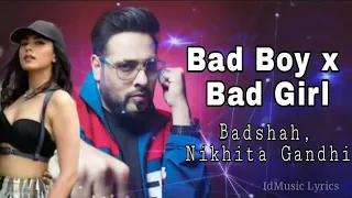 Badshah – Bad Boy x Bad Girl (LYRICS) | Mrunal Thakur | Nikhita Gandhi|Trending Dance Party Hit 2021